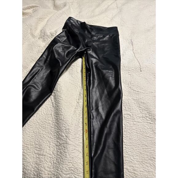 Spanx Faux Leather Leggings M - Picture 6 of 8